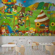 Kinder Garten School Wallpaper