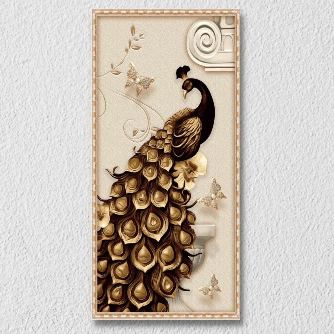 Black Golden Peacock