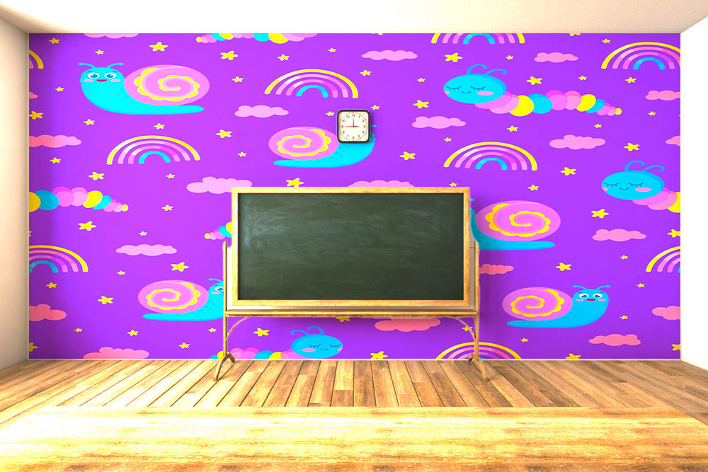 Purple Snail Wallpaper