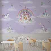 Disney Castle Nursery Wallpaper