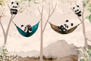 Panda Wild School Wallpaper