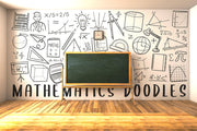 Mathematics Doodles Wallpaper