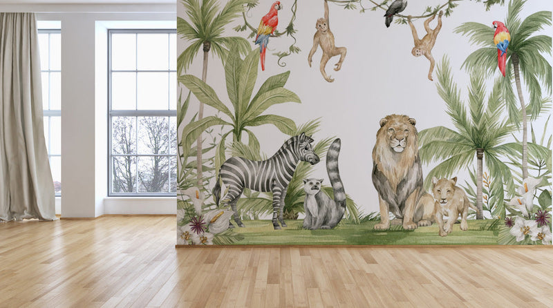 Tropical Fauna Wallpaper