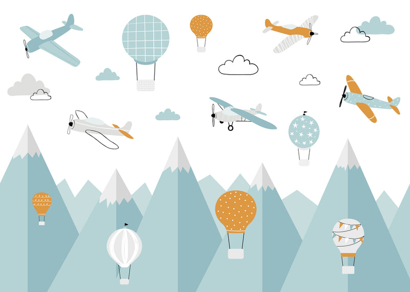 Mountain Nursery Vector Wallpaper Myindianthings