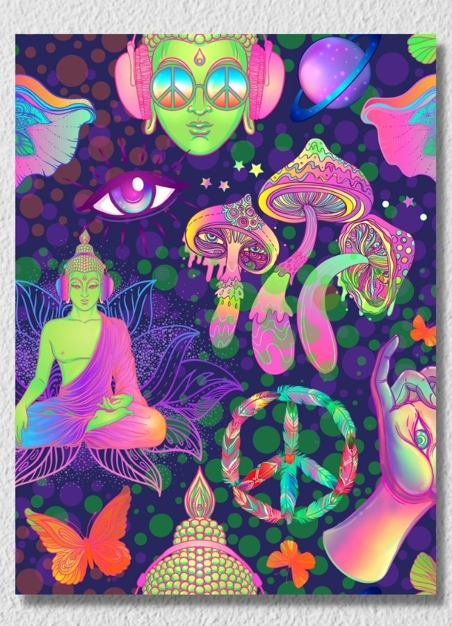 Psychedelic Wall Art