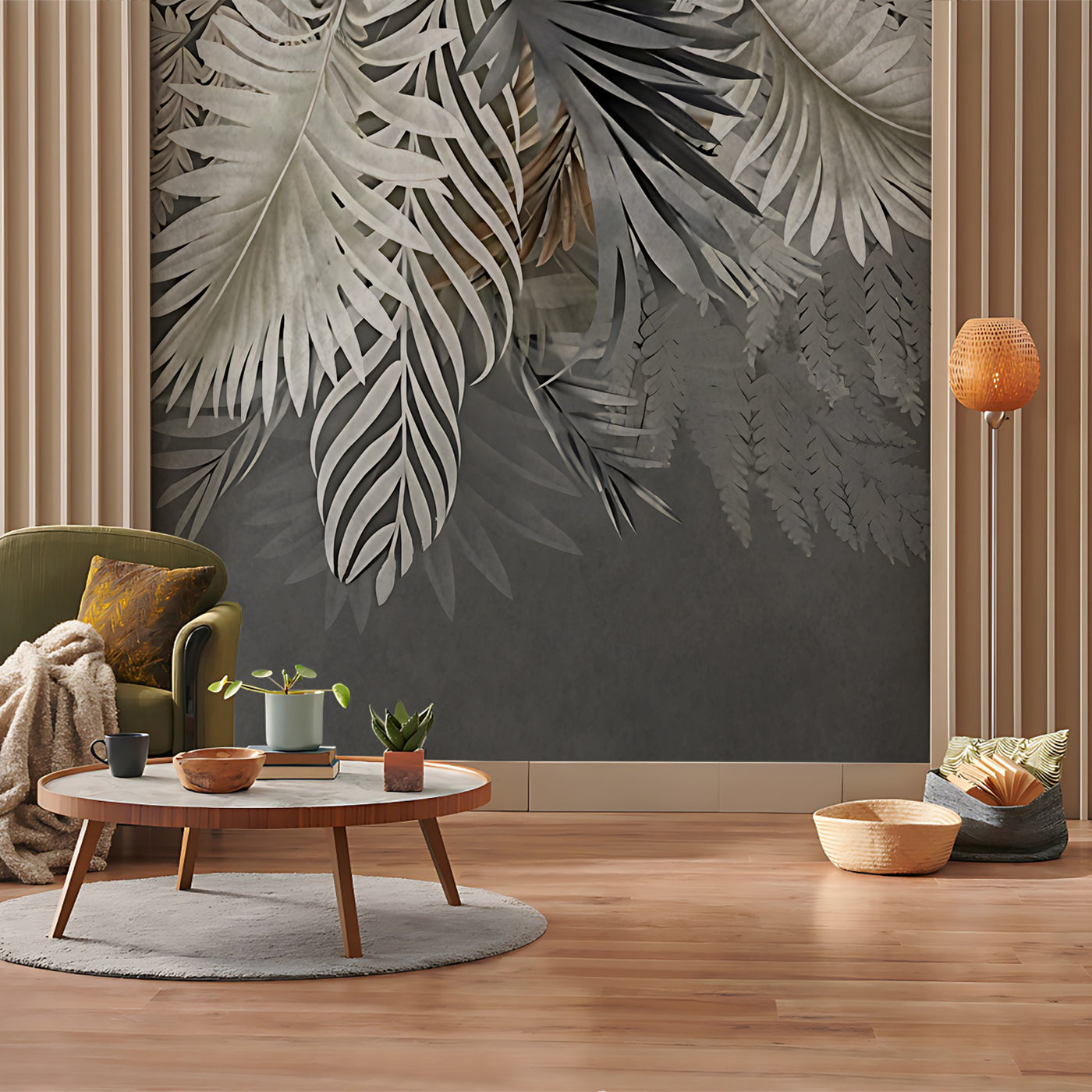 Feather Mural Wallpaper