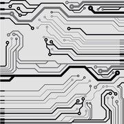 Circuit Art Self Adhesive Sticker For Table