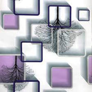 Purple 3D Foam Panel