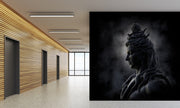 Grey And Black Shiva Wallpaper