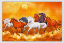 7 Horses Landscape Wall Art 12