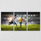 Footballers Playing, Set Of 3