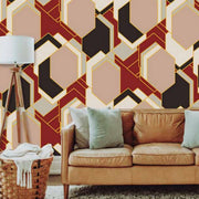 Shine 2 Geometric Abstract Wallpaper