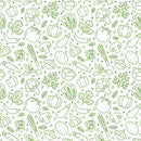 Green Veggies Art Customize Wallpaper