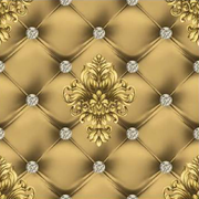 Adhya Cushioned Pattern Wallpaper