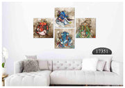 Lord Ganesha, Set Of 4