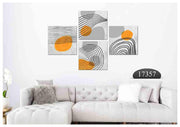 Modern Abstract Art, Set Of 4