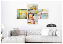 Simple Abstract Art, Set Of 4