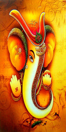 Mighty Ganesha Customised Wallpaper