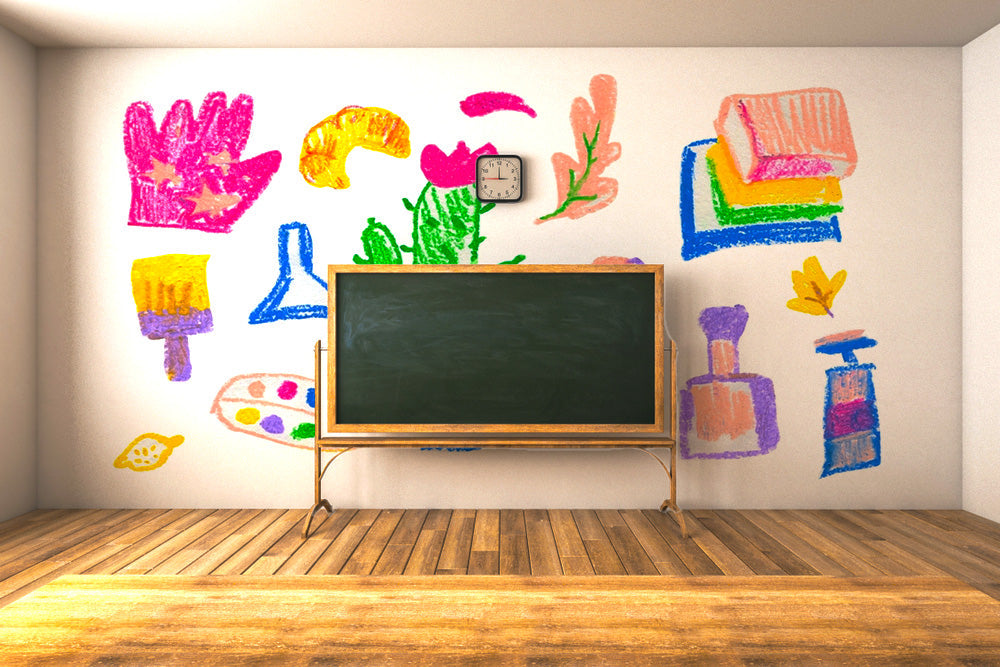 Kids Basic Drawing Wallpaper