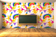 Kids Drawing Sun Wallpaper
