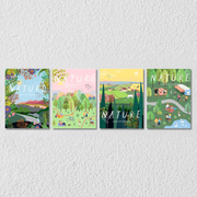 Nature Landscape Wall Art 12, Set Of 4