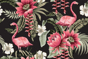 Pink Lotus  Painting Self Adhesive Sticker For Wardrobe