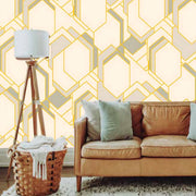 Shine 2 Geometric Abstract Wallpaper