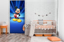 Mickey On Pose Anime Self Adhesive Sticker For Door
