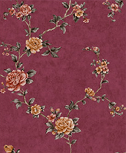 Las Vegas Floral bed Wallpaper