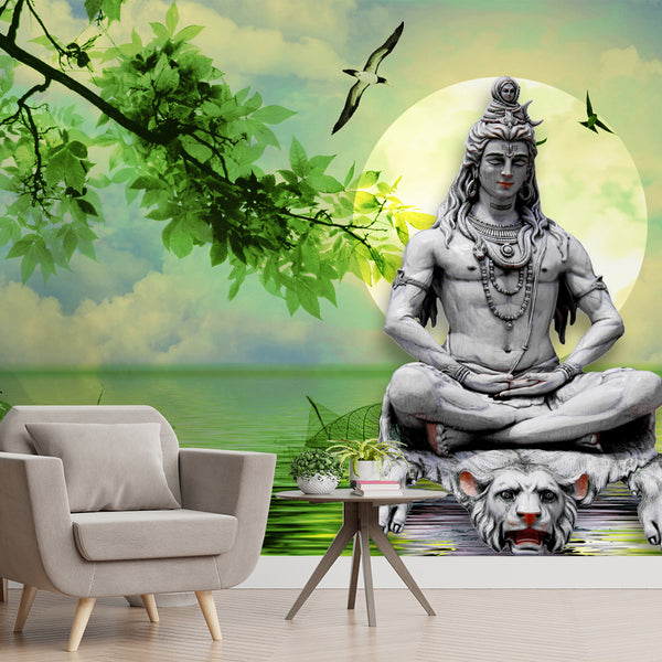 Lord Shiva Full HD Black Wallpaper Download for Mobile