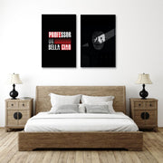 Money Heist Wall Art, Set Of 2
