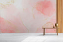 Shades Of Pink Marble Effect Wallpaper