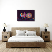 Peacock Pattern Art