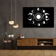 Hands Moon Phases