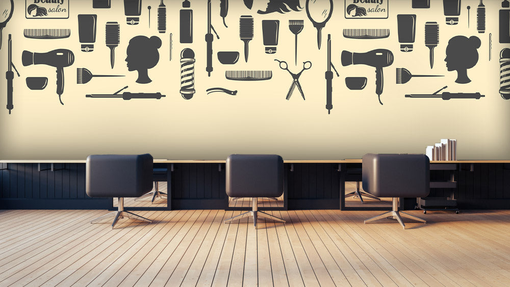 Hair Cutting Salon Wallpaper