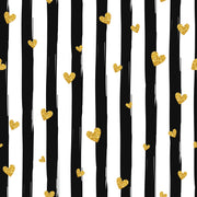 White & Black Strip Wallpaper