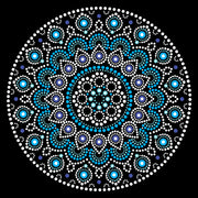 Mandala Australian Blue Ceiling