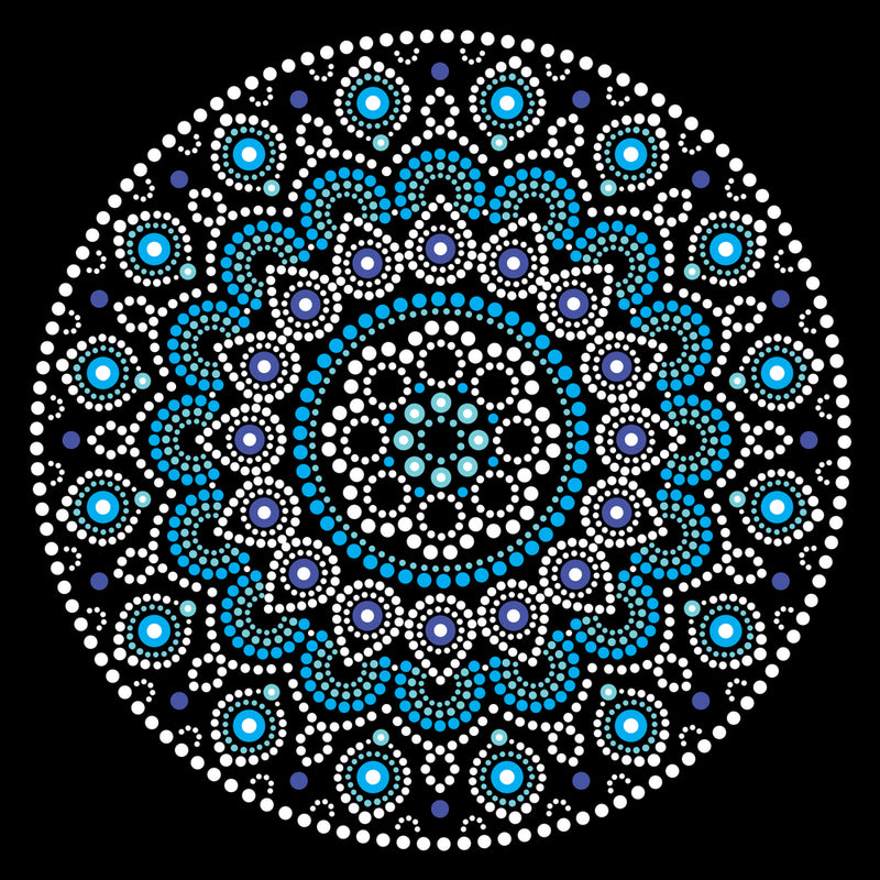 Mandala Australian Blue Ceiling