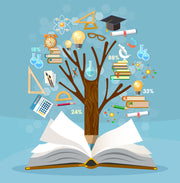 Pencil Tree Wallpaper