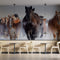 Digital Horse Printed Wallpaper