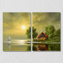 Nature Landscape Wall Art 9, Set Of 2