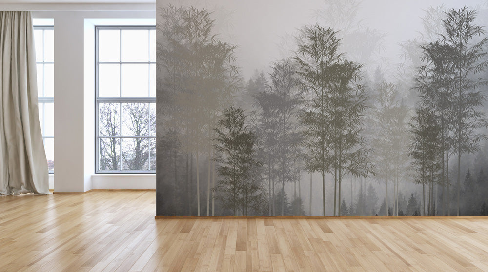 Tropical Foggy Wallpaper