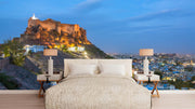 Blue Sky Mehrangarh Fort Rajasthan Wallpaper