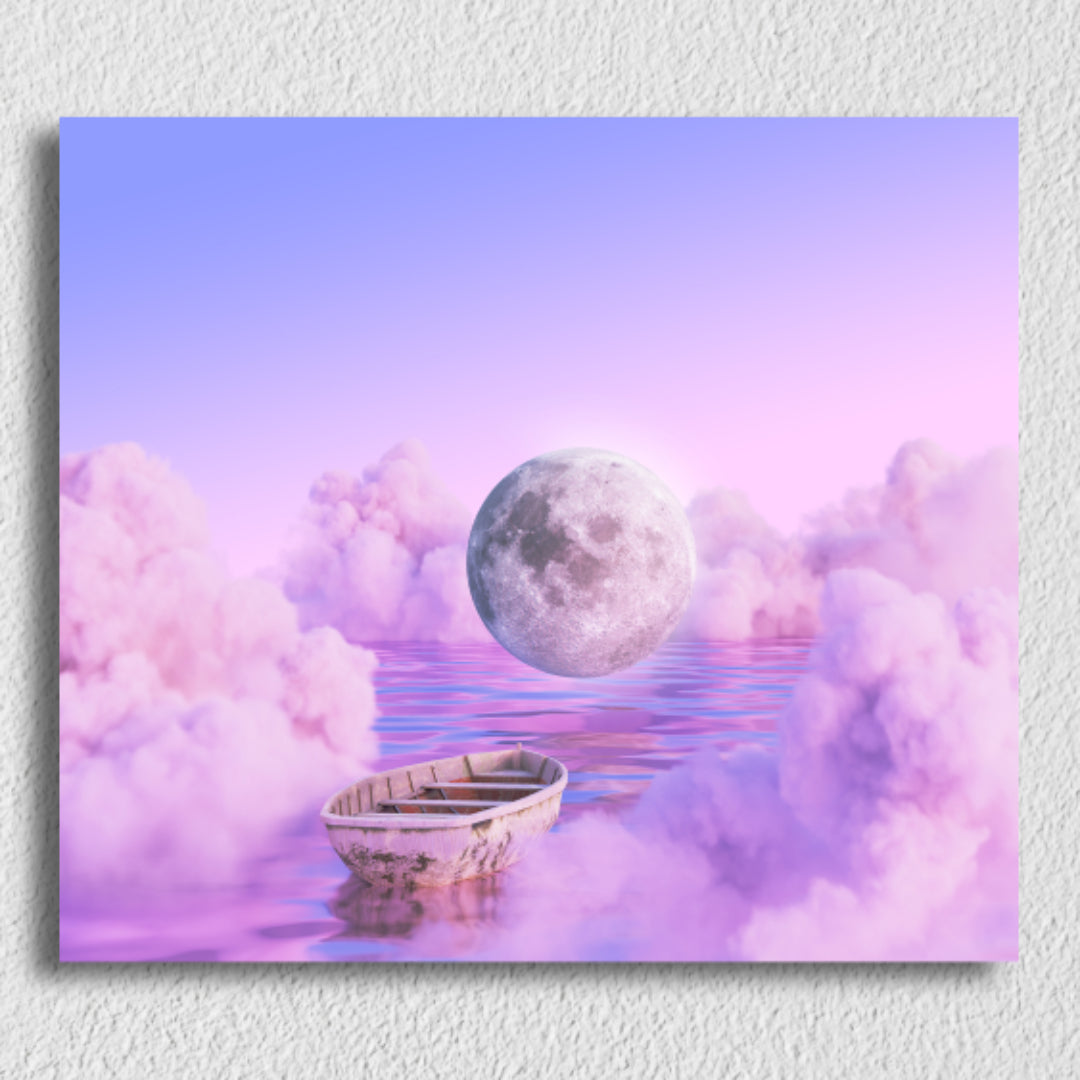Purple Sunset View