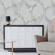 Shine 2 Geometric Abstract Wallpaper