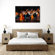 Blurry Couple Dance Painting