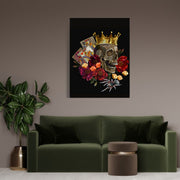King Skeleton Art