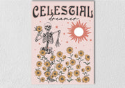 Celestial Dream Skeleton Art