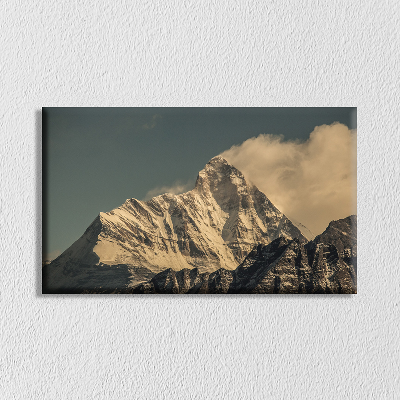 Mountains Nanda Devi Peaks