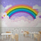 Rainbow Seamless School Wallpaper